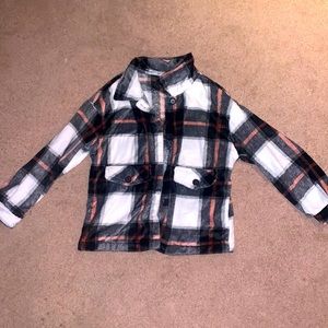 Shein soft flannel jacket